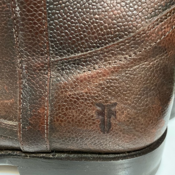 Ladies Frye ankle boots leather size 8 1/2 - Picture 4 of 7